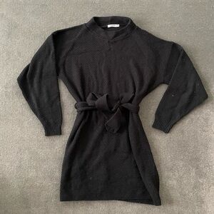 Glamorous Brand Black Knit Mini Dress